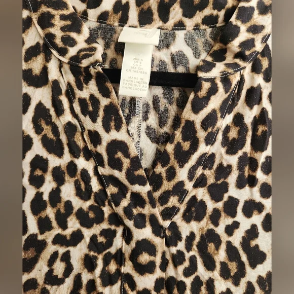 H&M- Leopard Dress - Picture 5 of 8